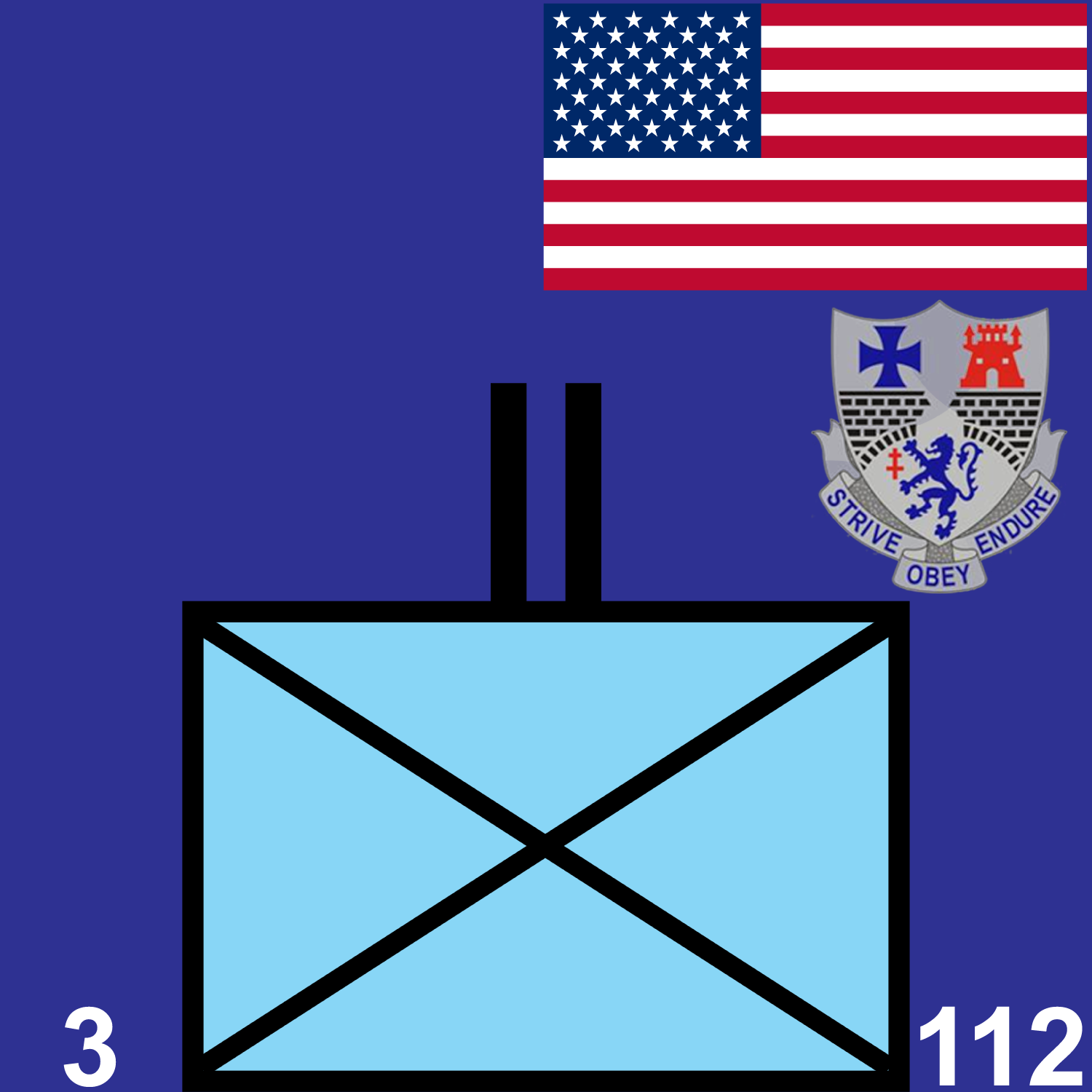 3d Battalion, 112th Infantry Regiment icon